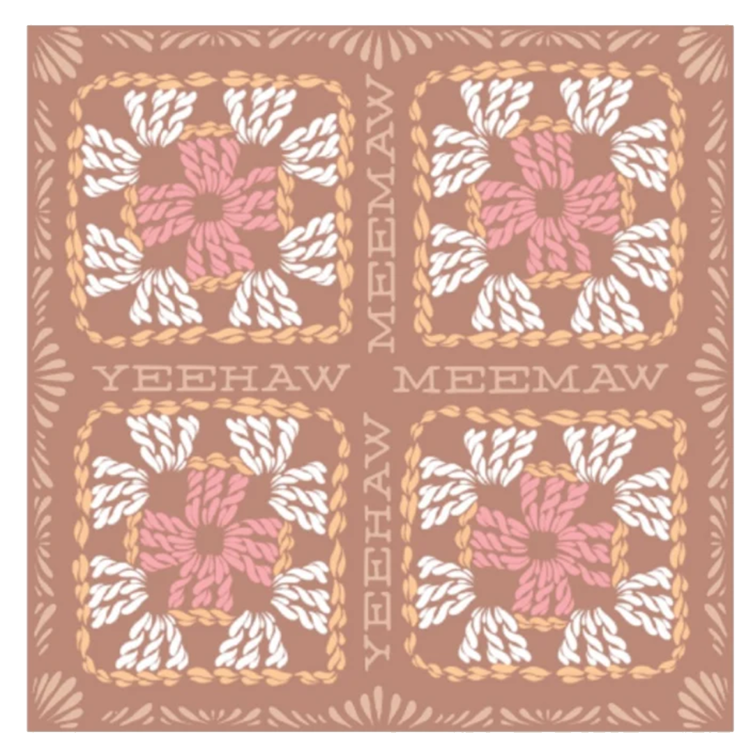 Yeehaw Meemaw Bandana